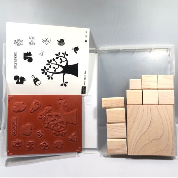 Stampin’ Up! NUTS ABOUT YOU Stamp Set with 11 stamps. Item 133943 - Picture 3 of 5